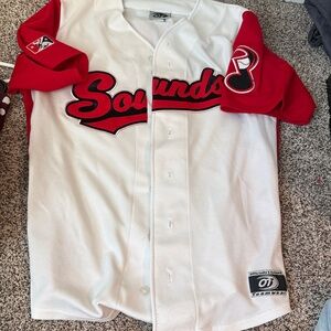 Nashville Sounds Baseball Jersey #8 MiLB